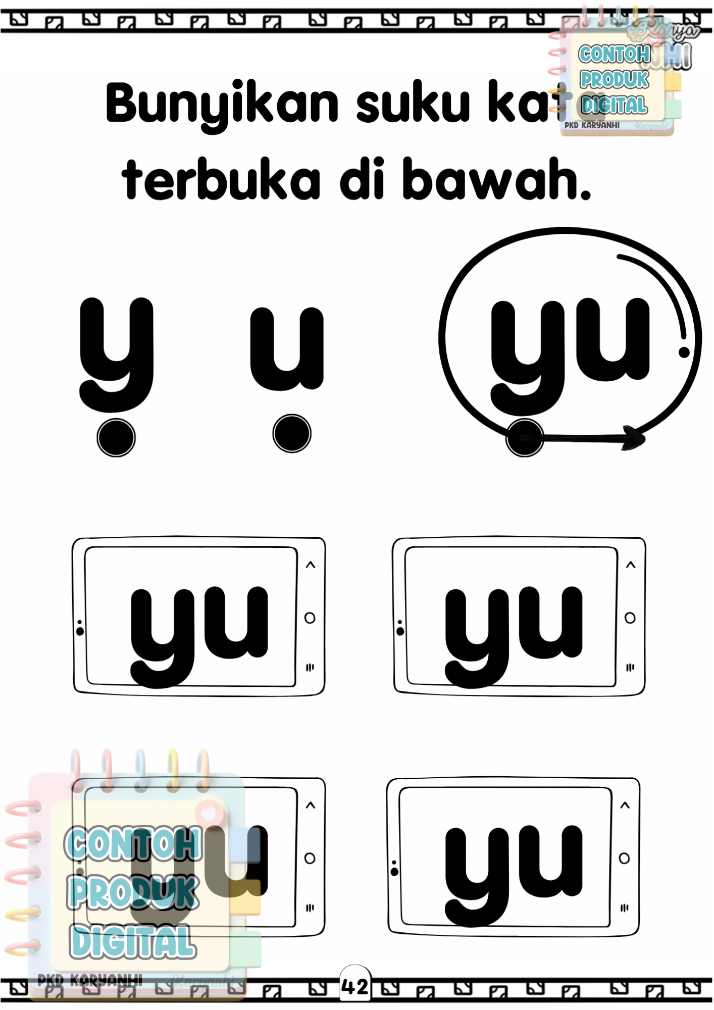 3 Modul Seronok Baca Bersama (Bantu Anak Baca)