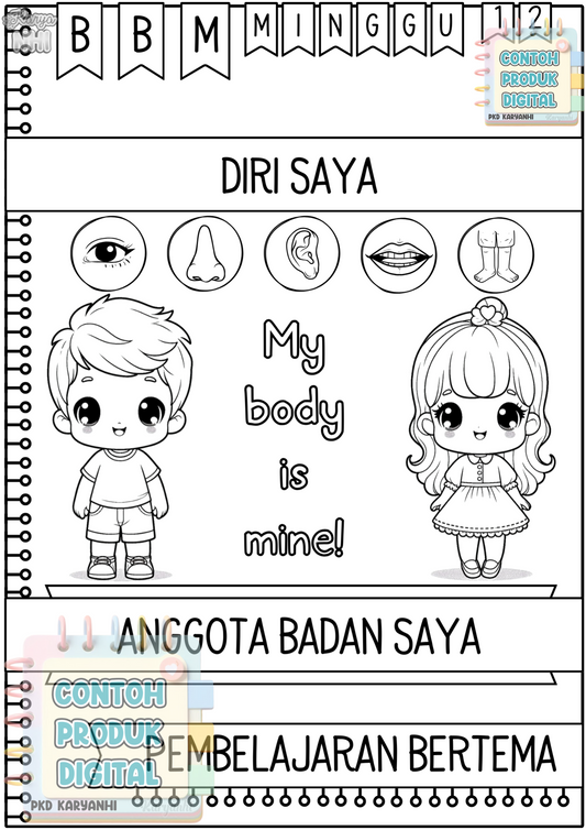 BBM Minggu 12 Anggota Badan Saya