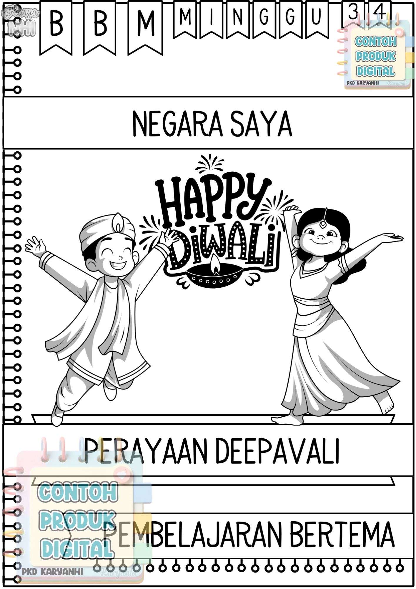 BBM Minggu 34 Perayaan Deepavali KaryaNHI