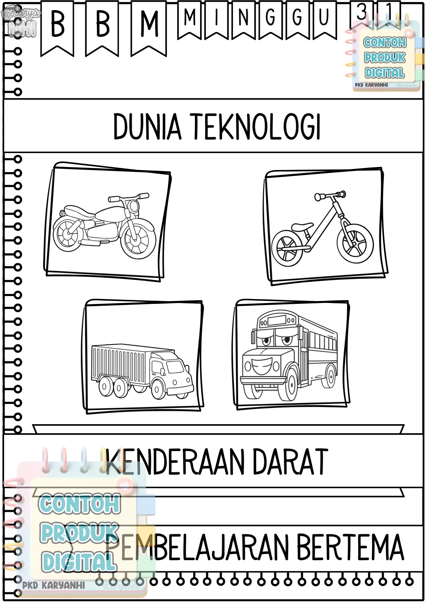 BBM Minggu 31 Kenderaan Darat KaryaNHI