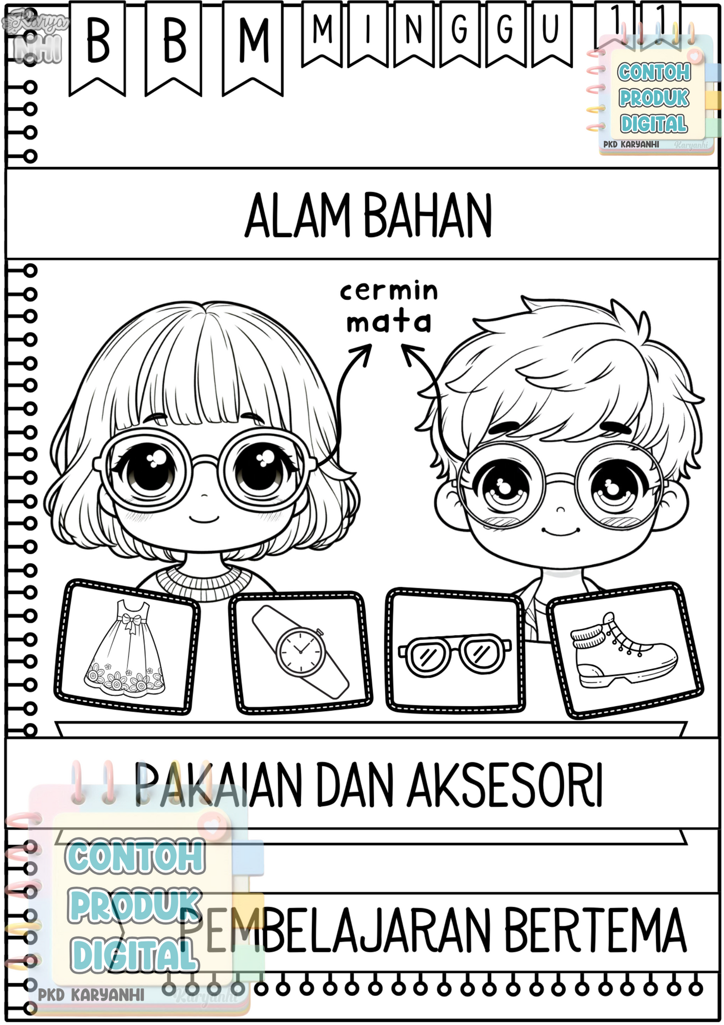 BBM Minggu 11 Pakaian dan Aksesori