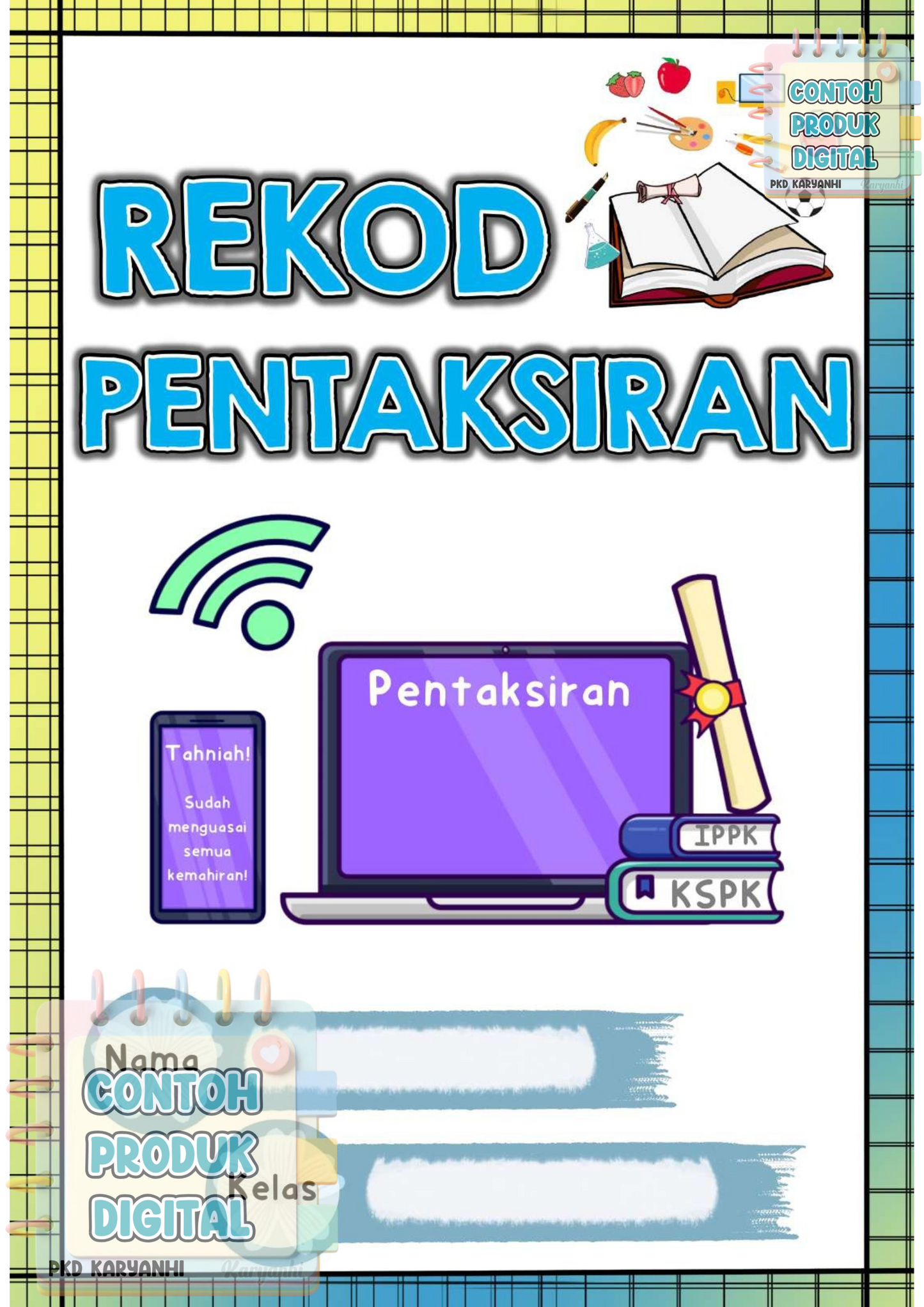 Buku Rekod Pentaksiran Tadika Prasekolah