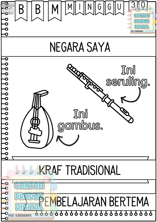 BBM Minggu 30 Kraf Tradisional KaryaNHI