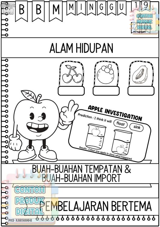 BBM Minggu 19 & 20 Buah-buahan