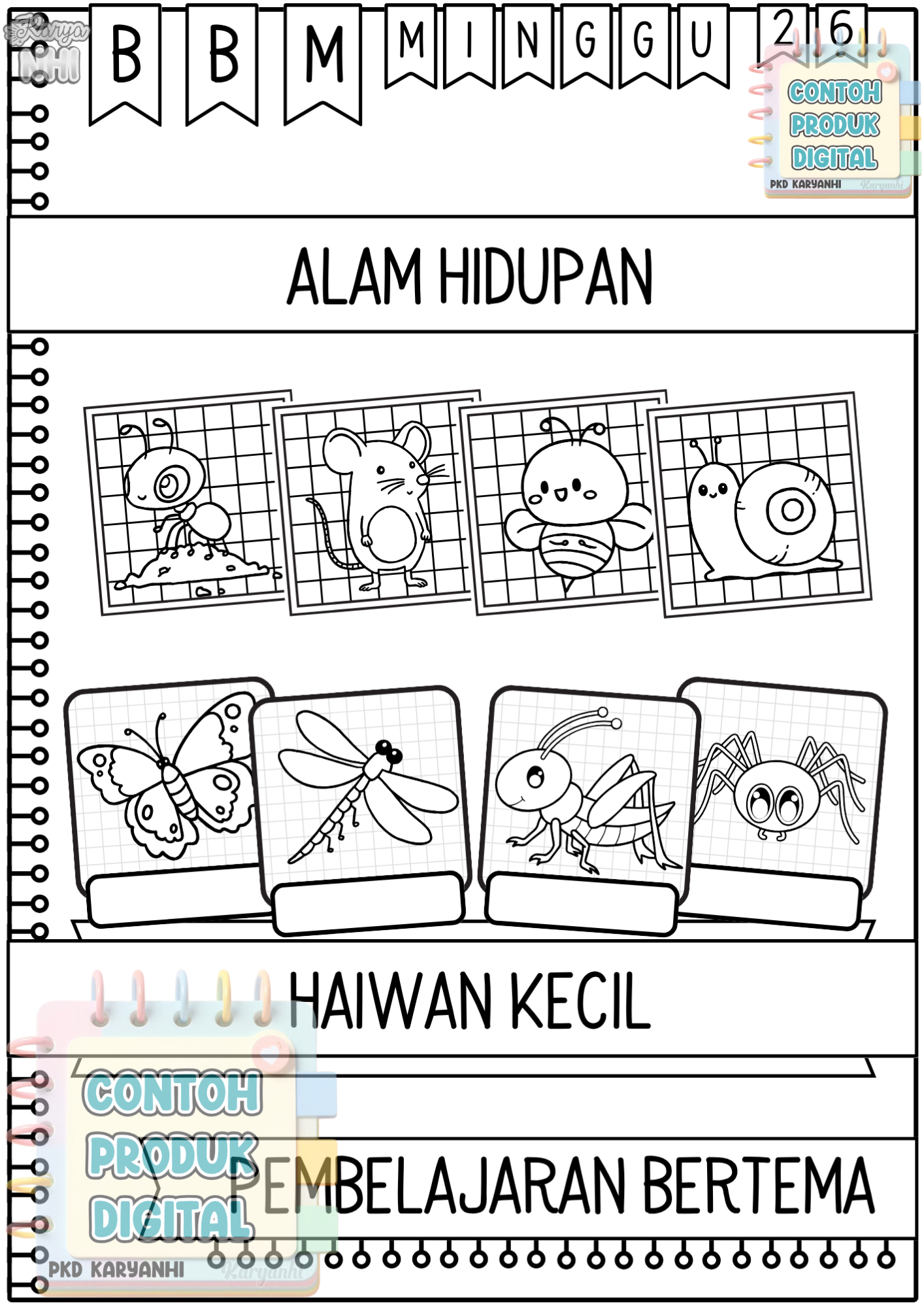 BBM Minggu 26 Haiwan Keci KaryaNHI