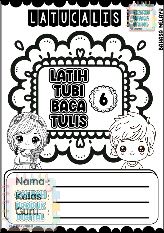 Modul LaTuCaLis 6 (Latih Tubi Baca Tulis 6)