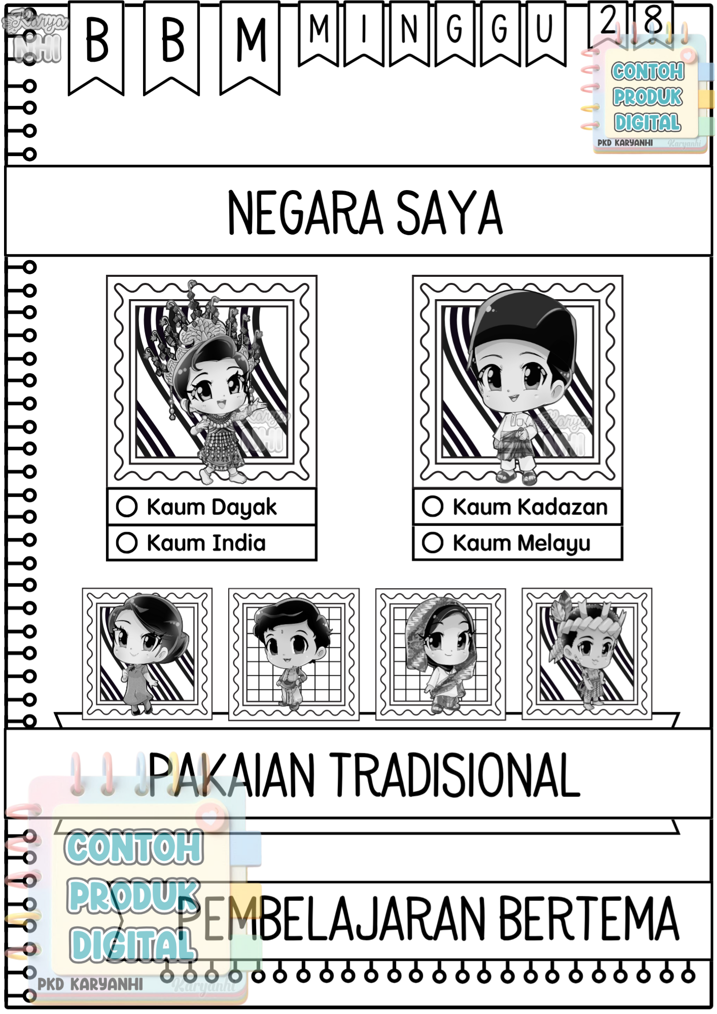 BBM Minggu 28 Pakaian Tradisional KaryaNHI