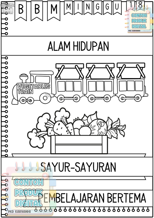 BBM Minggu 18 Sayur-sayuran