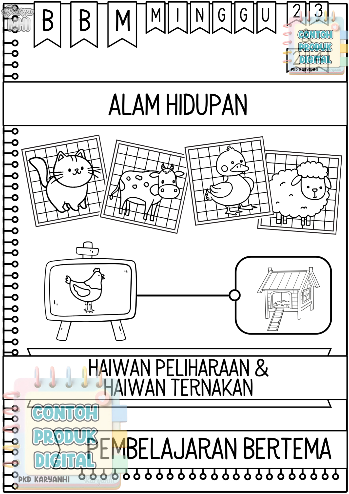 BBM Minggu 23 & 24 Haiwan Jinak KaryaNHI