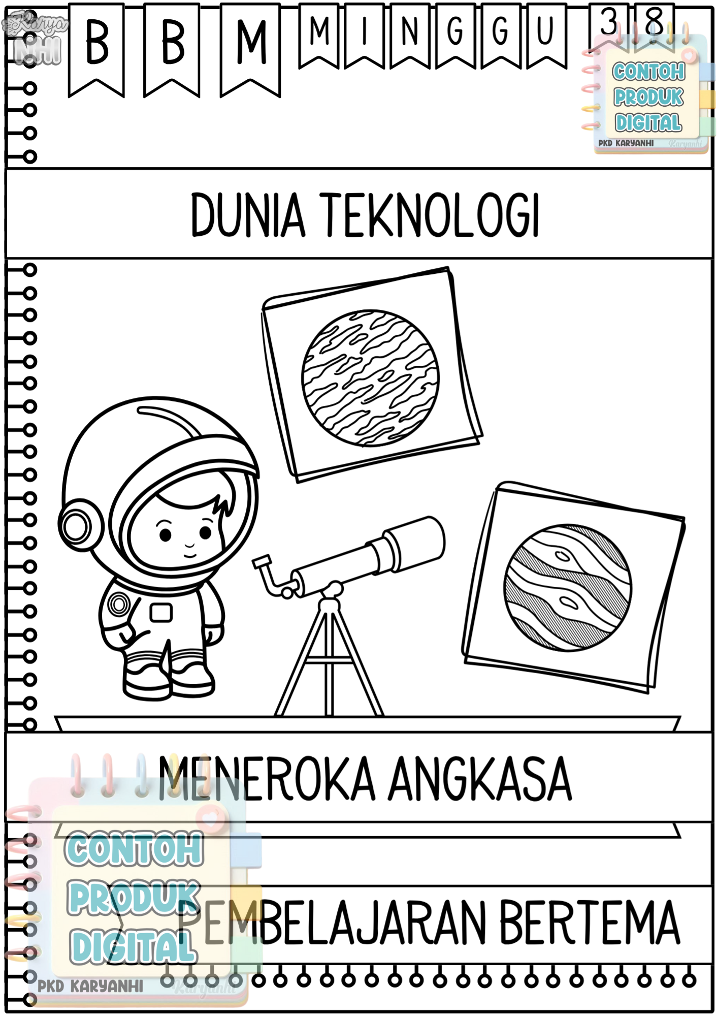 BBM Minggu 38 Meneroka Angkasa KaryaNHI