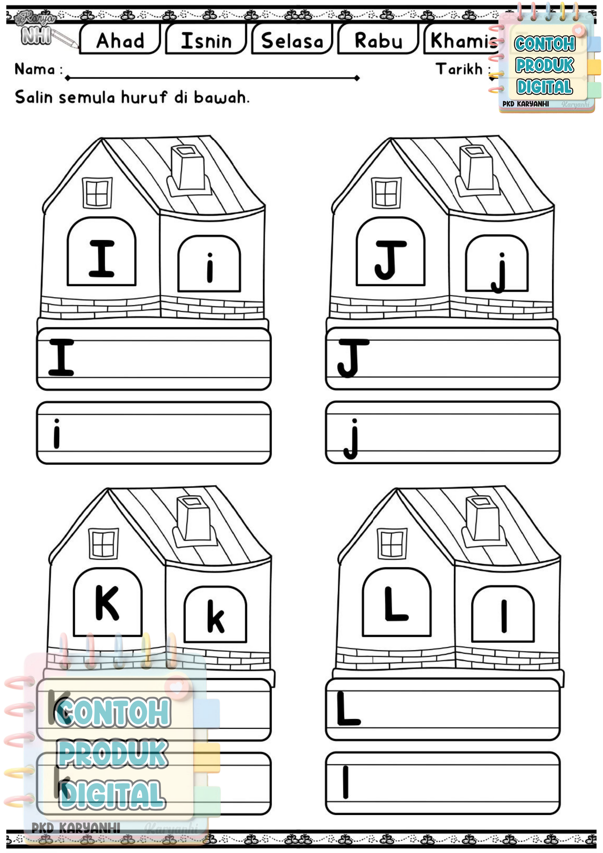 Lembaran Kerja Pecutan Penggal 3 Tadika Prasekolah