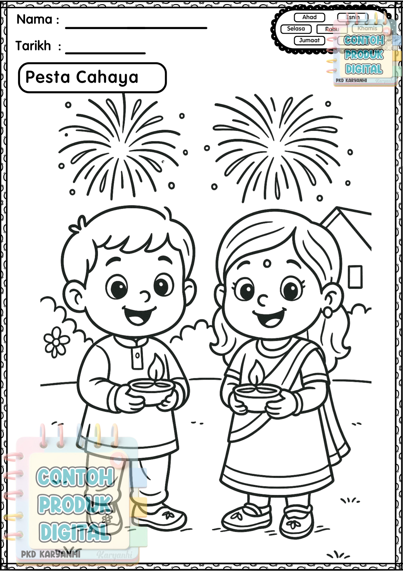 BBM Minggu 34 Perayaan Deepavali KaryaNHI