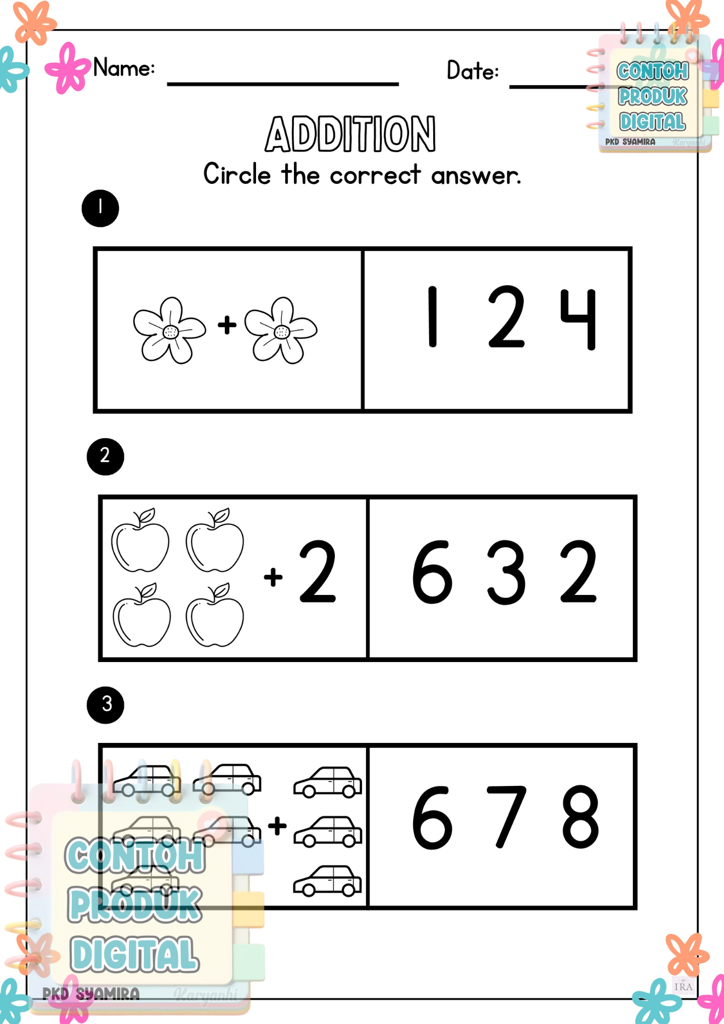 My Math Practice Book 1