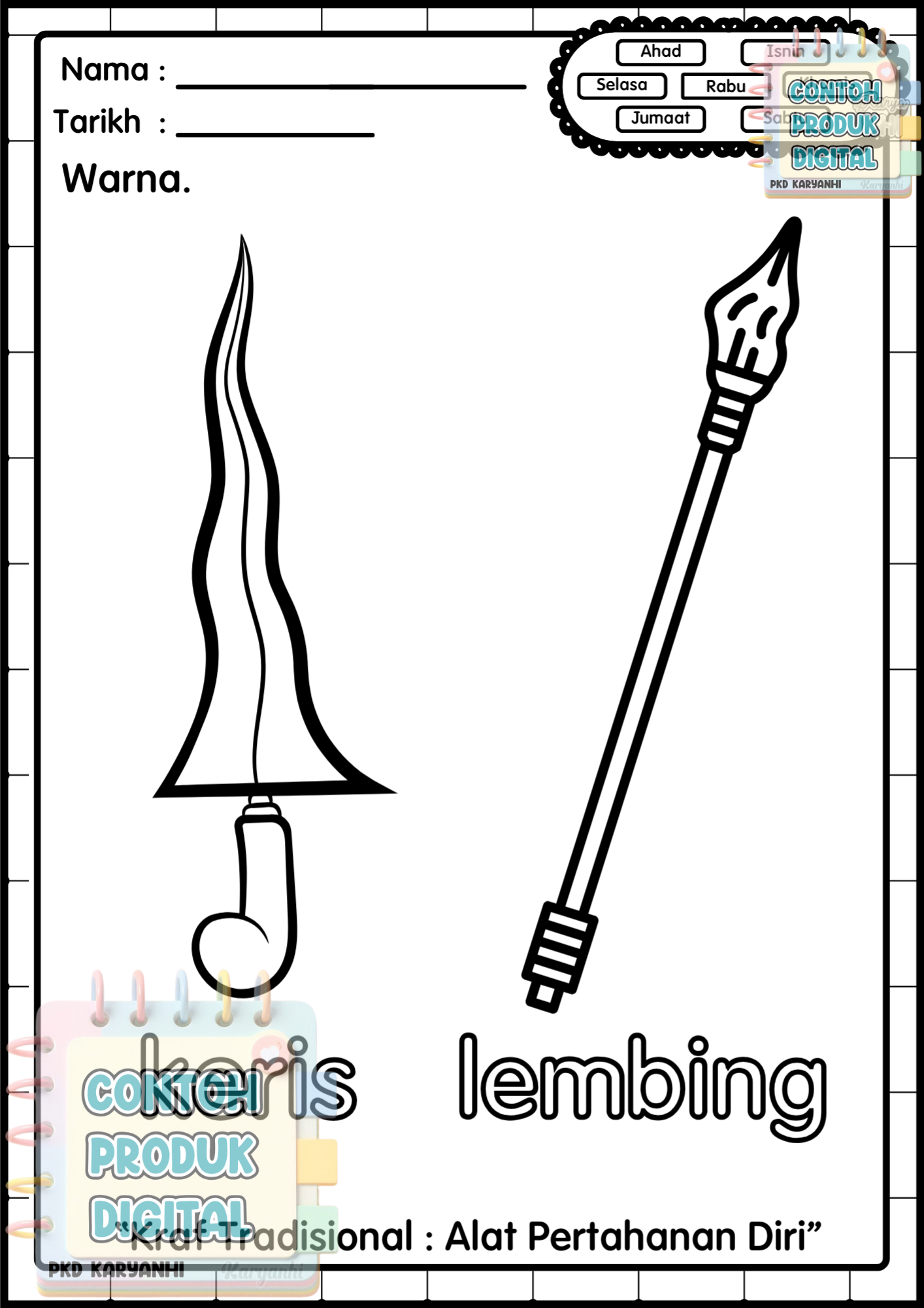 BBM Minggu 30 Kraf Tradisional KaryaNHI