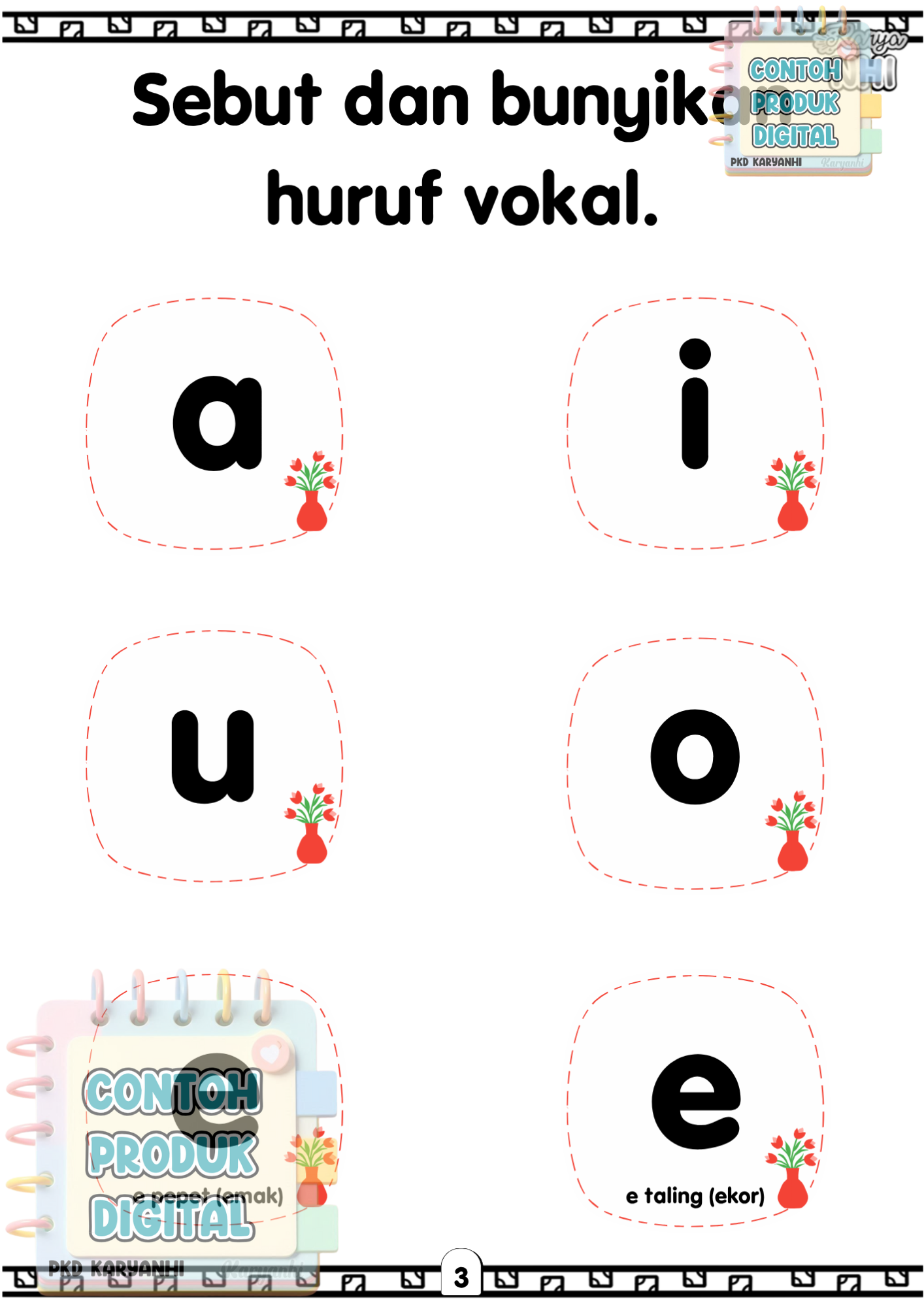 3 Modul Seronok Baca Bersama (Bantu Anak Baca)