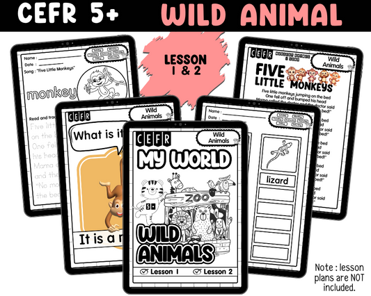 CEFR 5+ Wild Animals