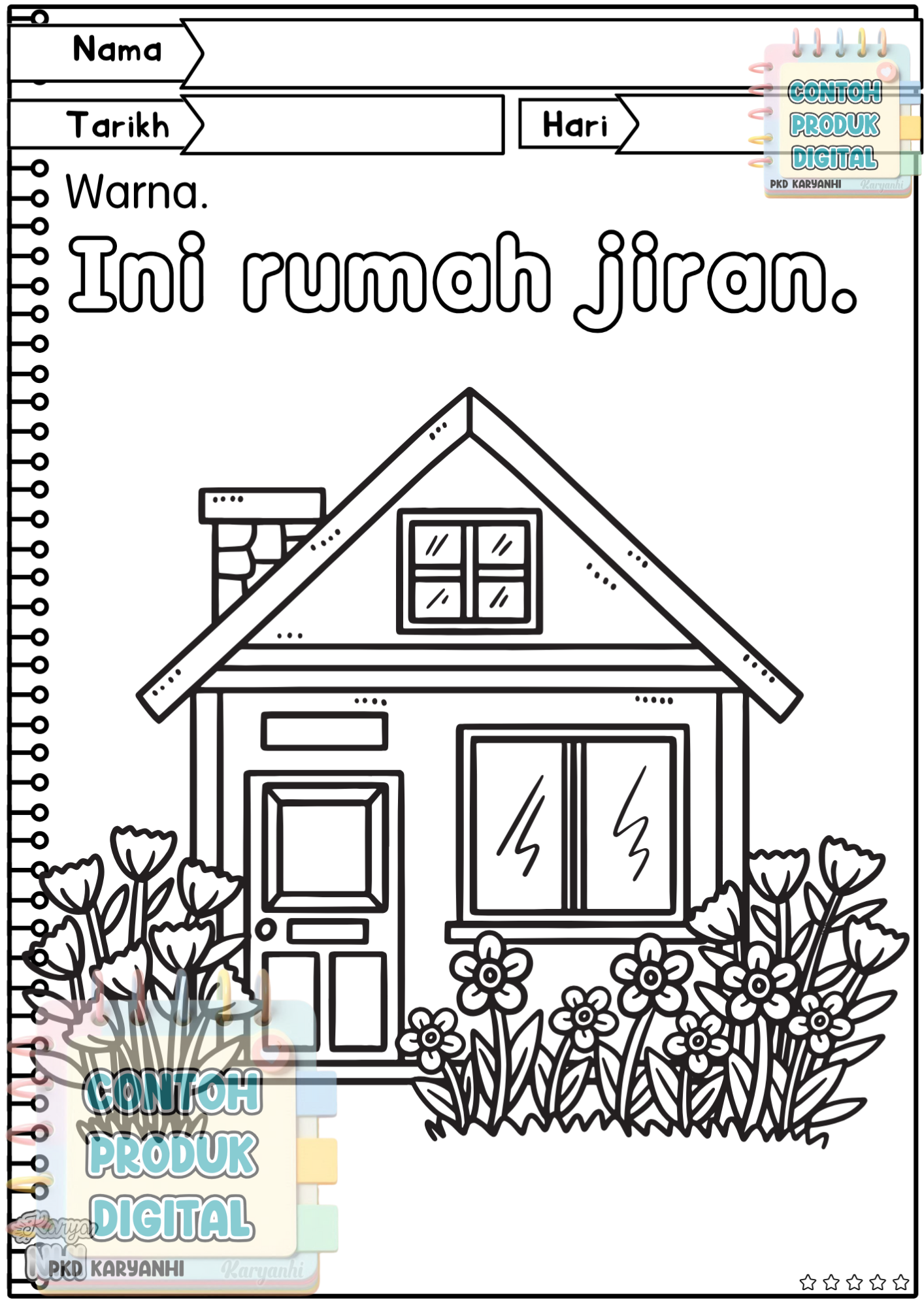 BBM Minggu 14 Rumah Saya dan Jiran