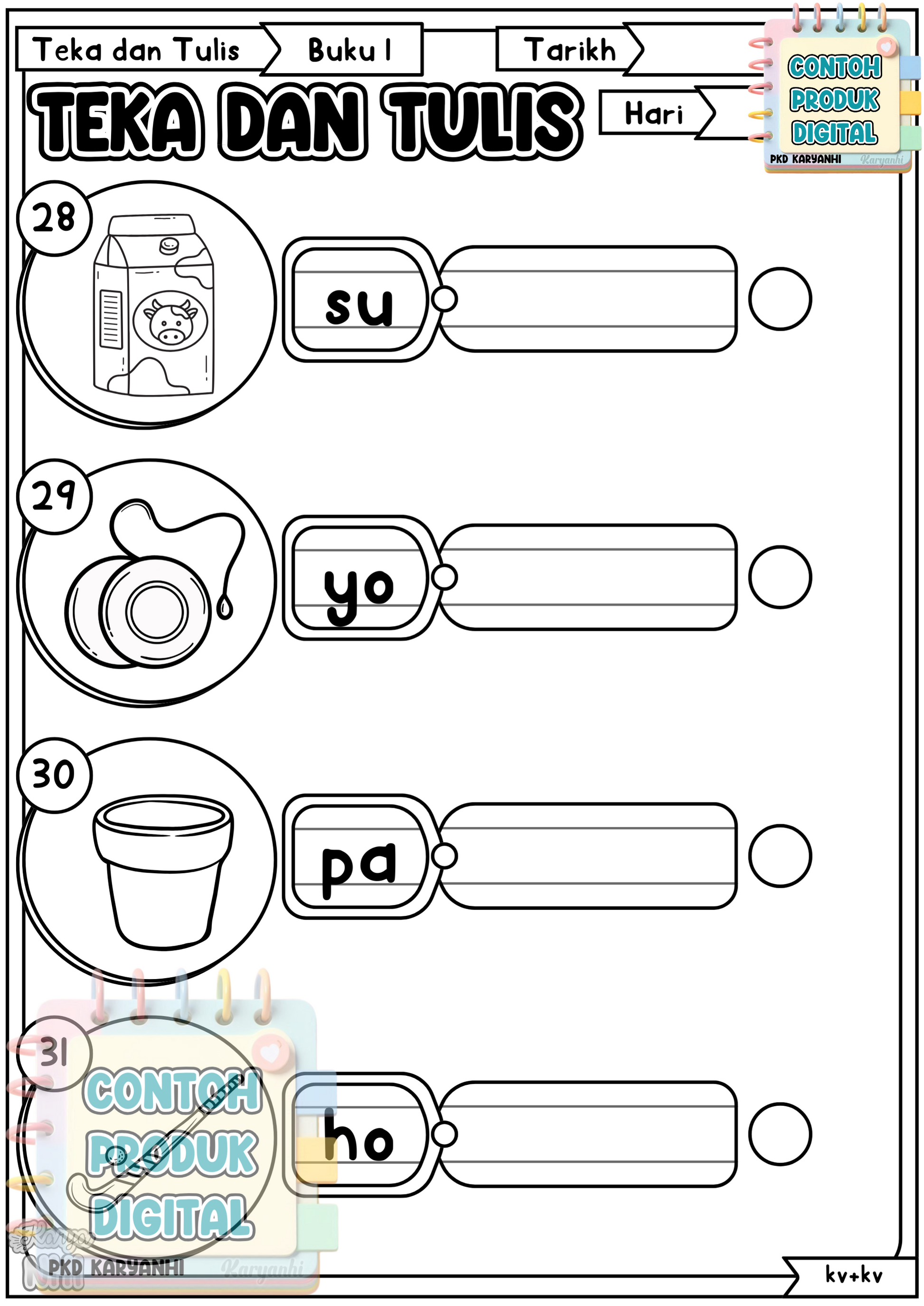 Teka dan Tulis (Buku 2) KaryaNHI