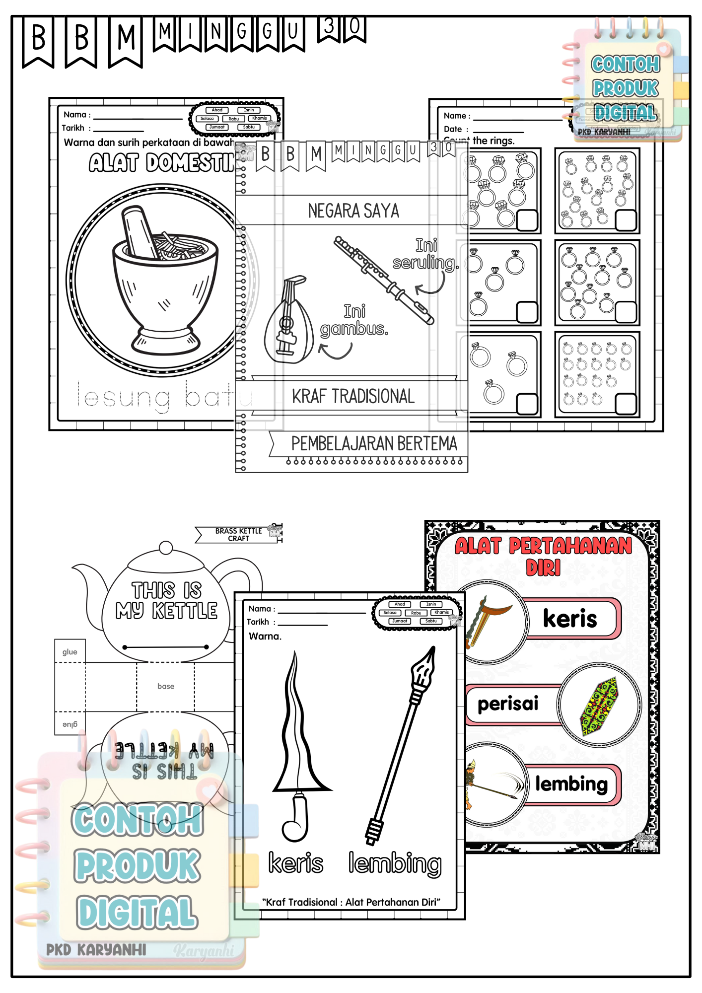 BBM Minggu 30 Kraf Tradisional KaryaNHI