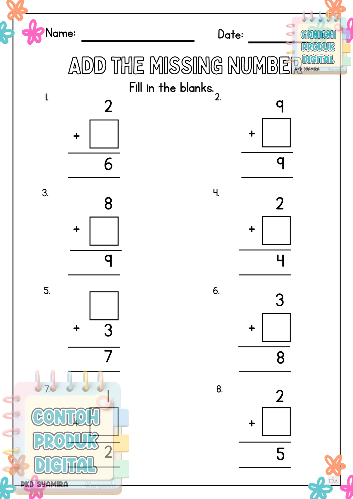 My Math Practice Book 1
