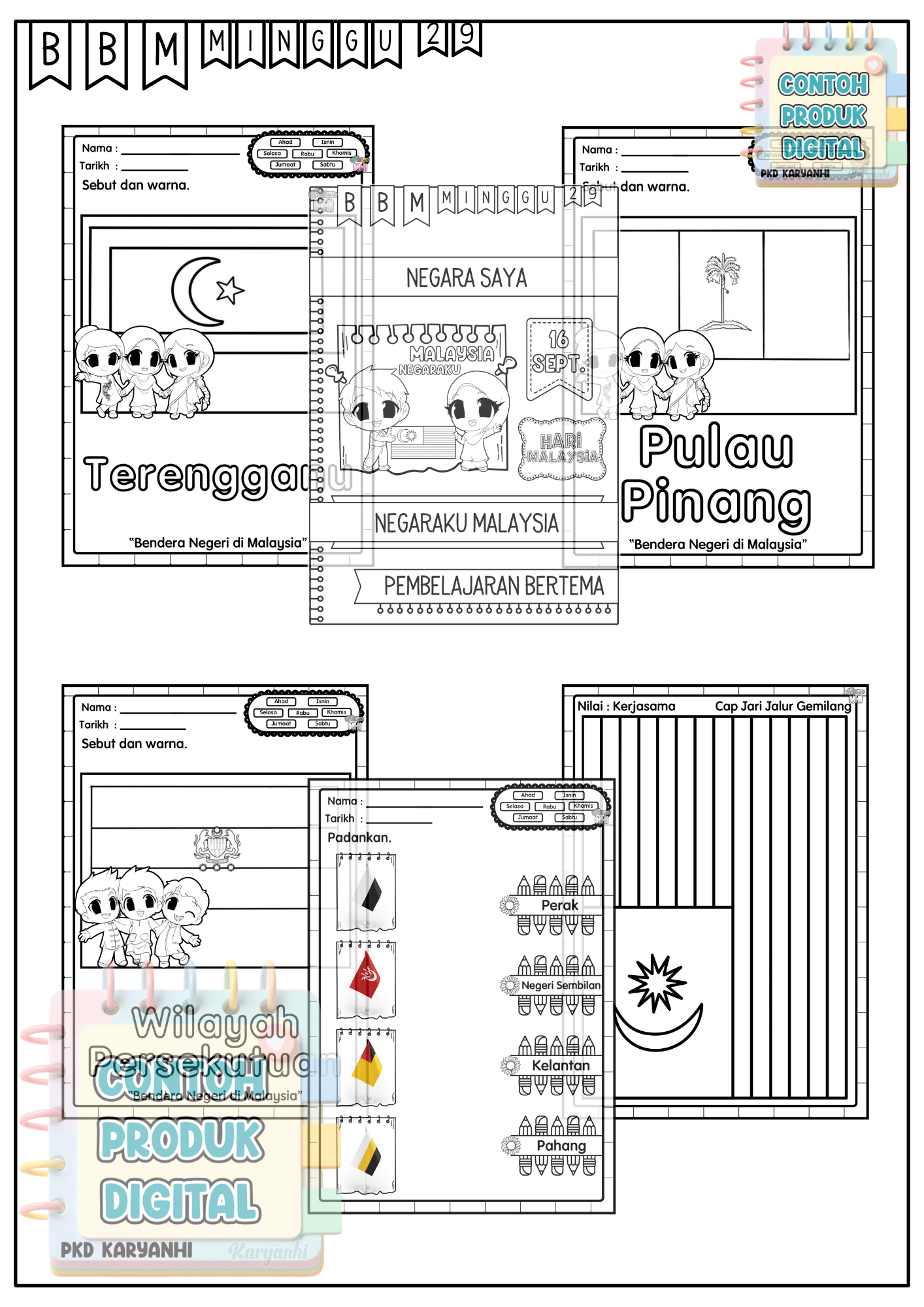 BBM Minggu 29 Negaraku Malaysia KaryaNHI