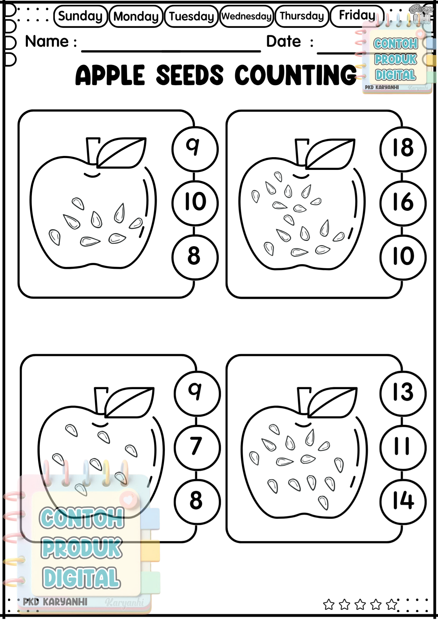 BBM Minggu 19 & 20 Buah-buahan