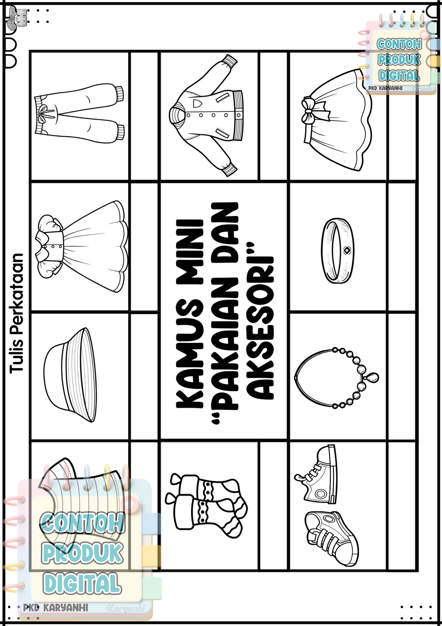 BBM Minggu 11 Pakaian dan Aksesori