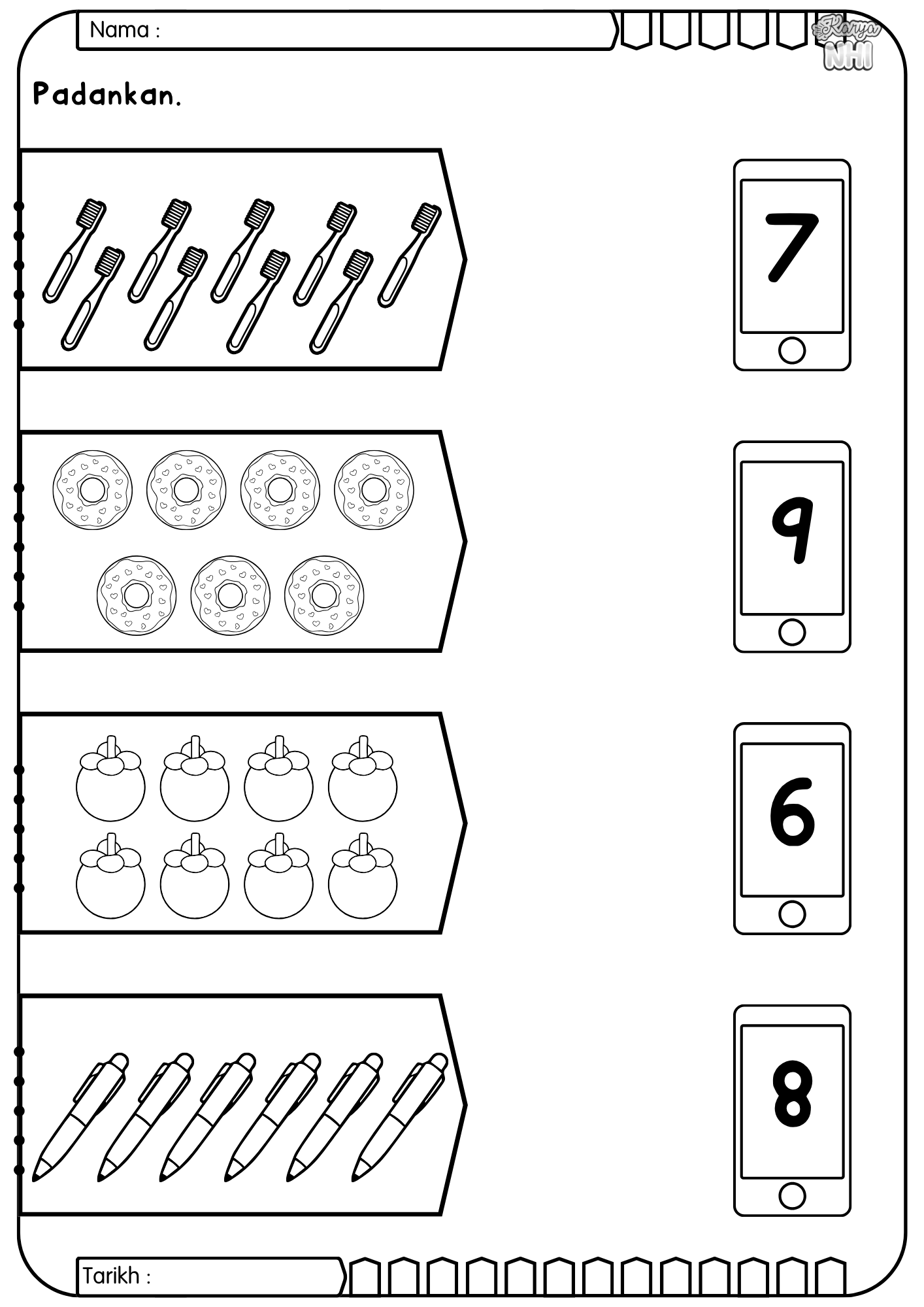 Latihan Mudah Matematik (Percuma)