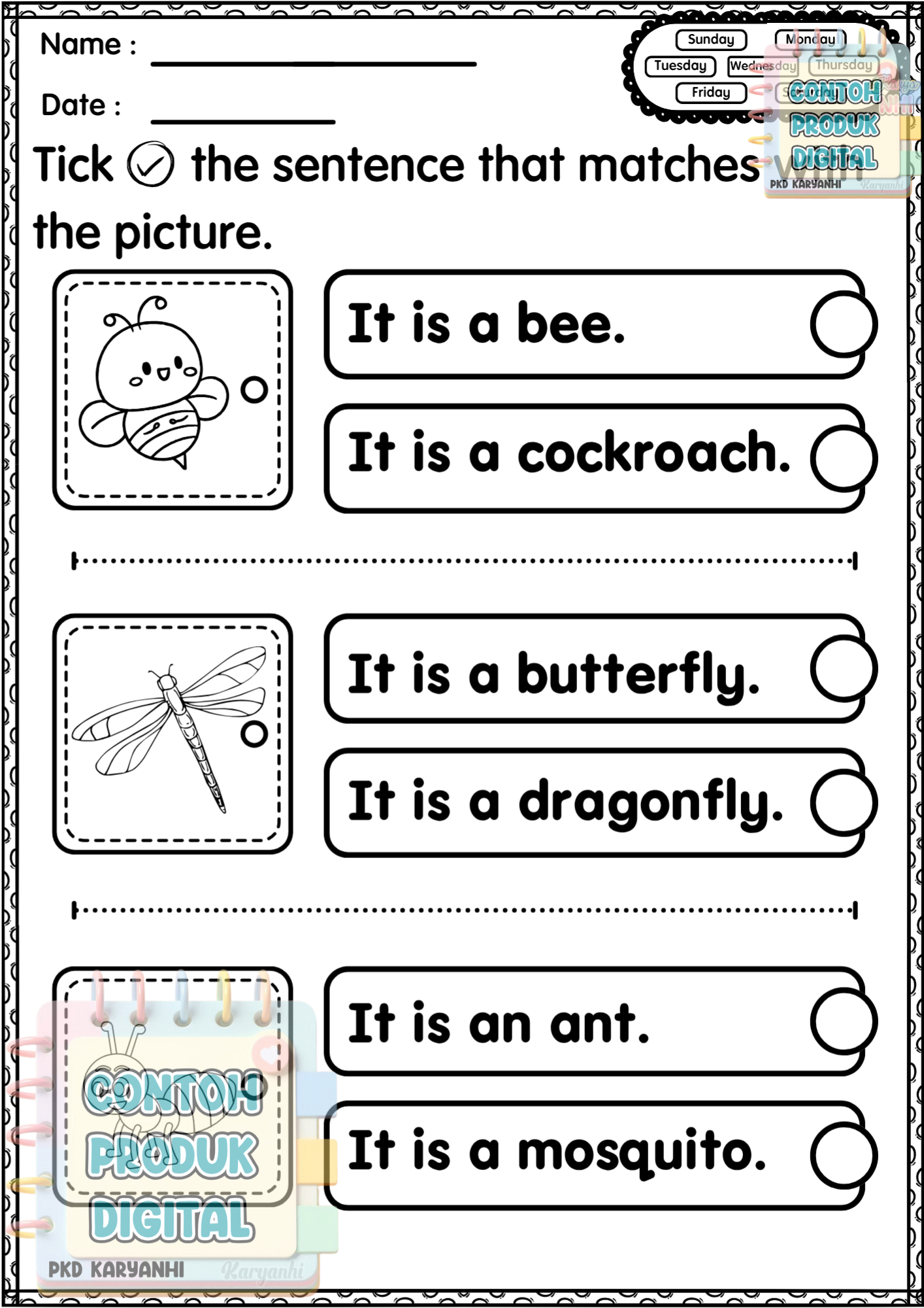 BBM Minggu 26 Haiwan Keci KaryaNHI