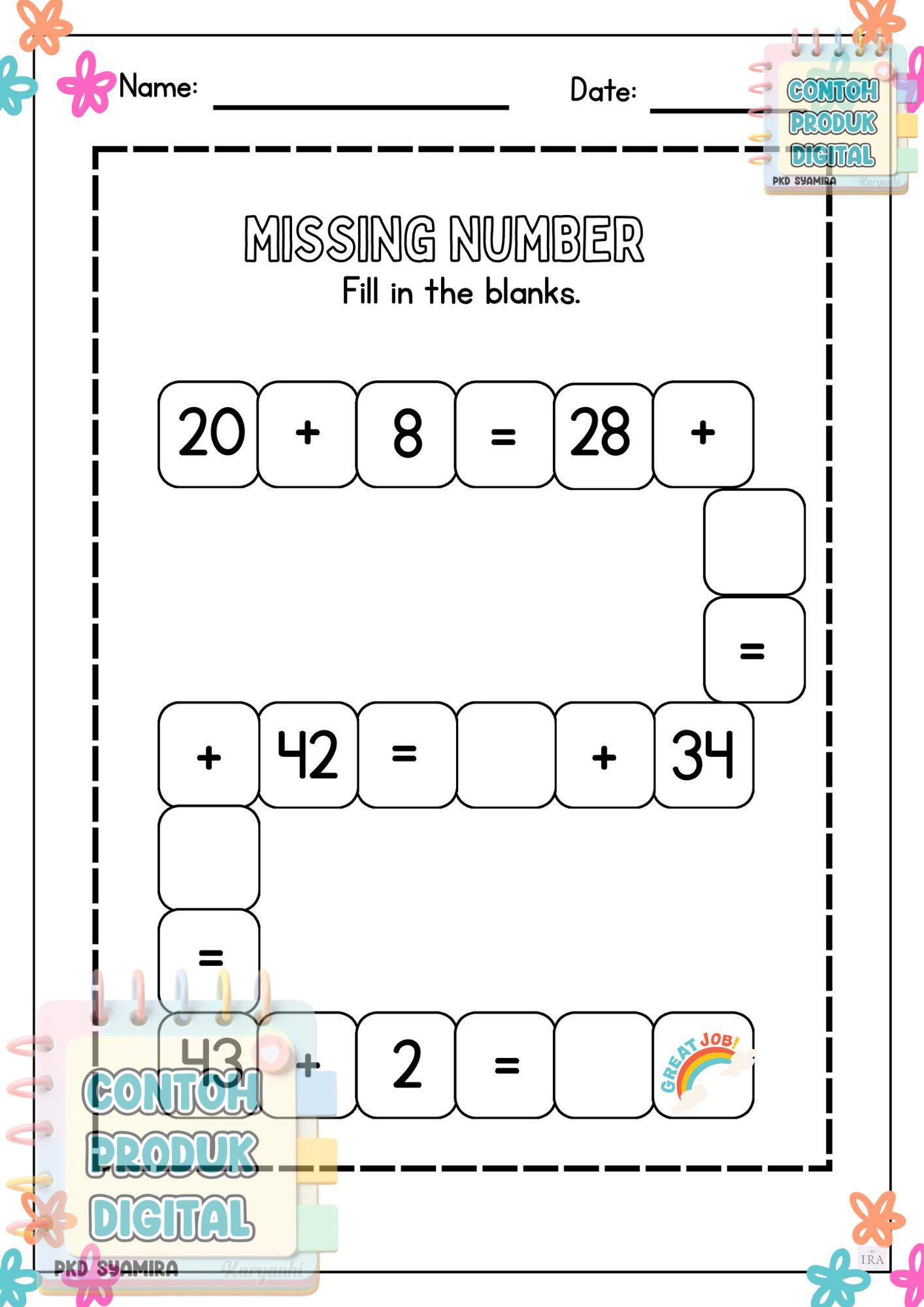 My Math Practice Book 1