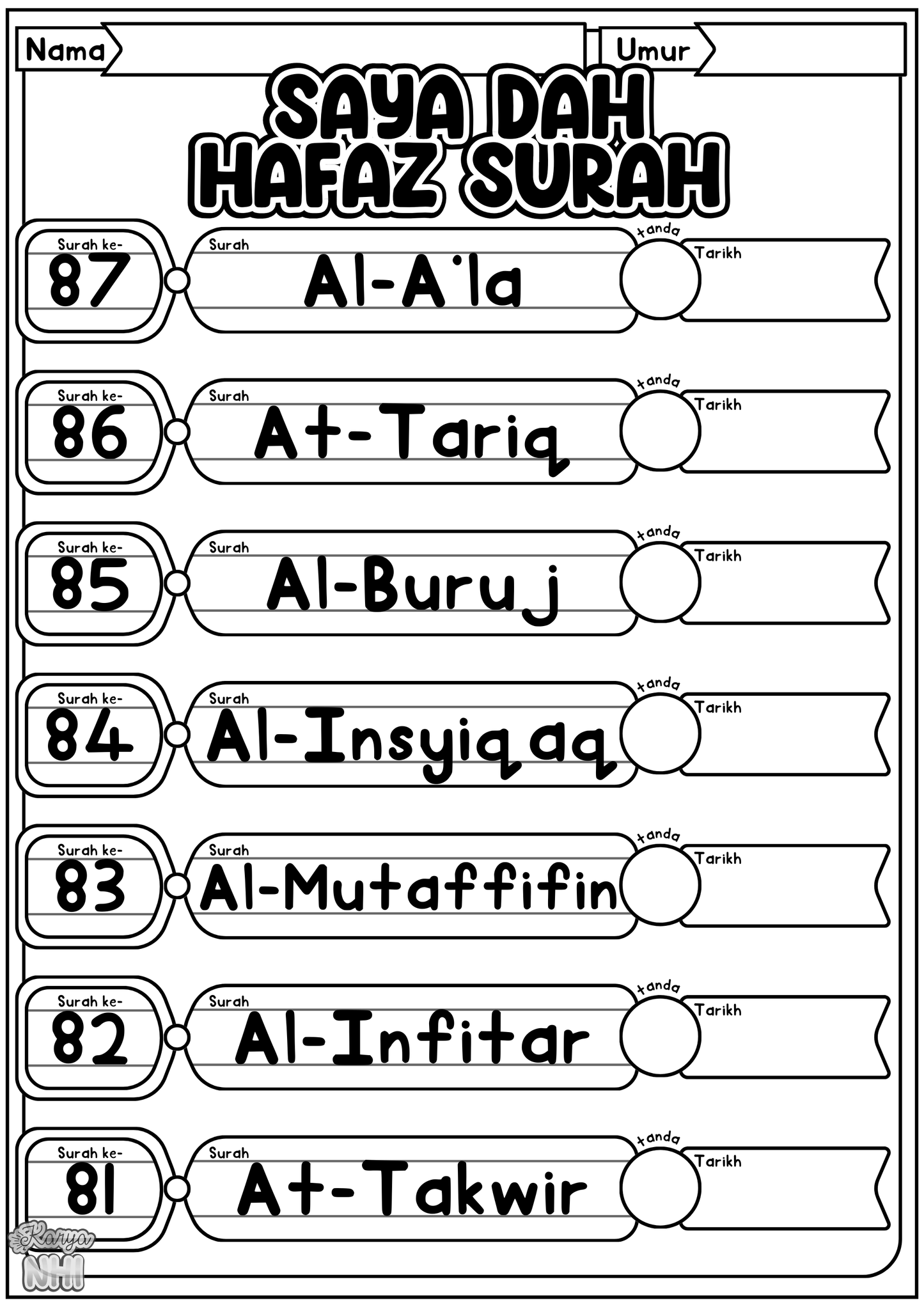Mari Kenal Warna (Jawi) KaryaNHI