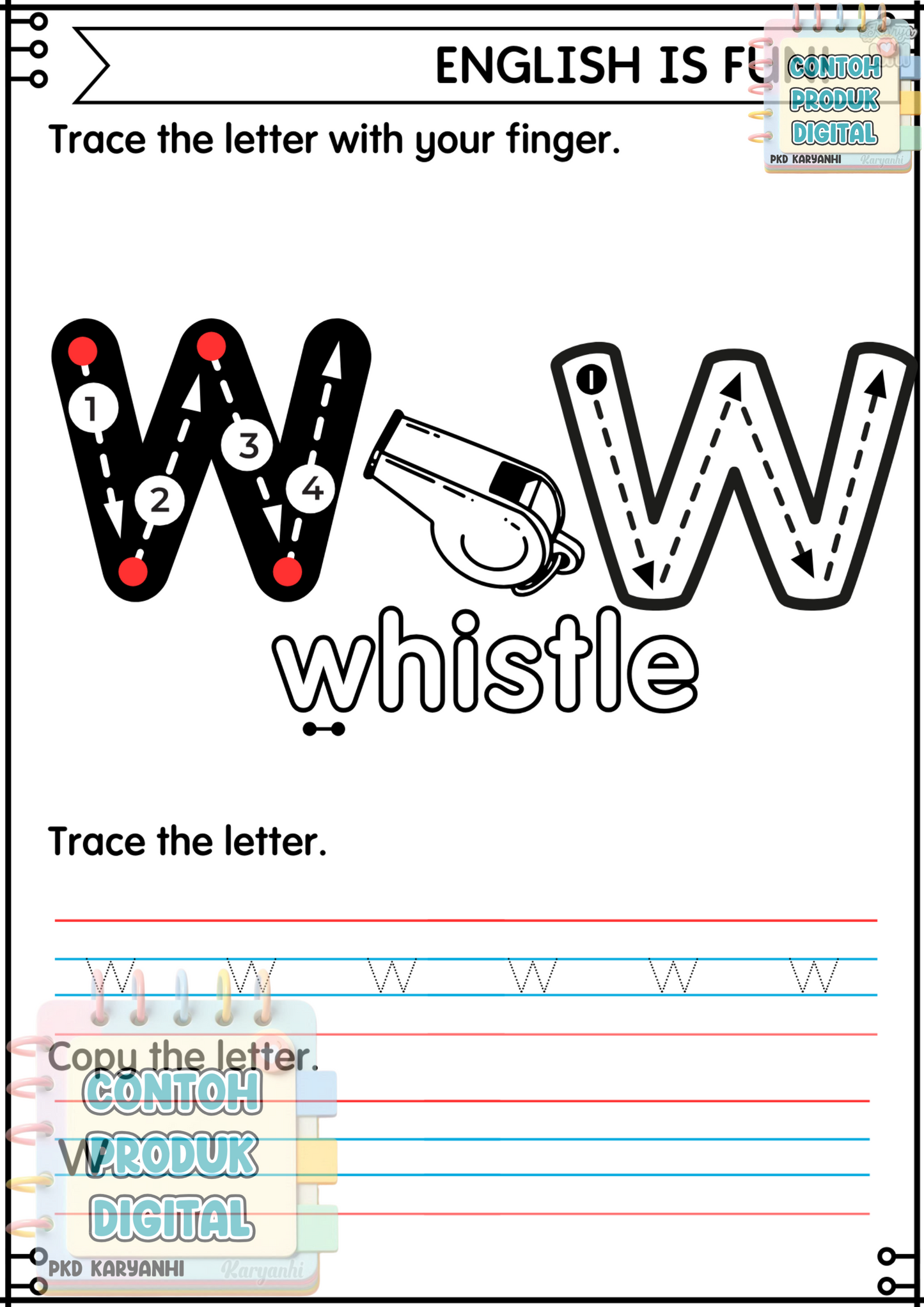 Lembaran Kerja Bertema Tadika Prasekolah