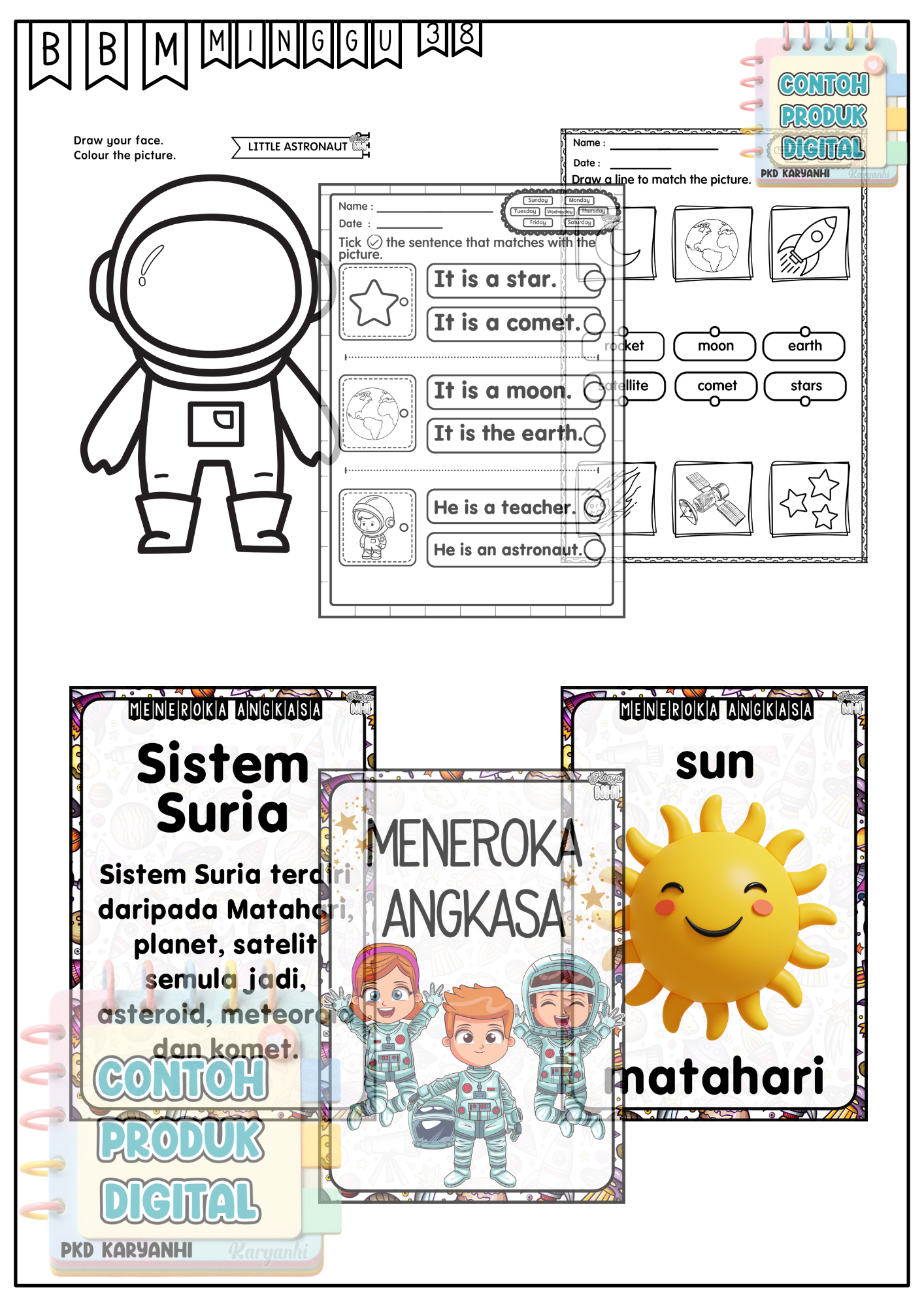 BBM Minggu 38 Meneroka Angkasa KaryaNHI