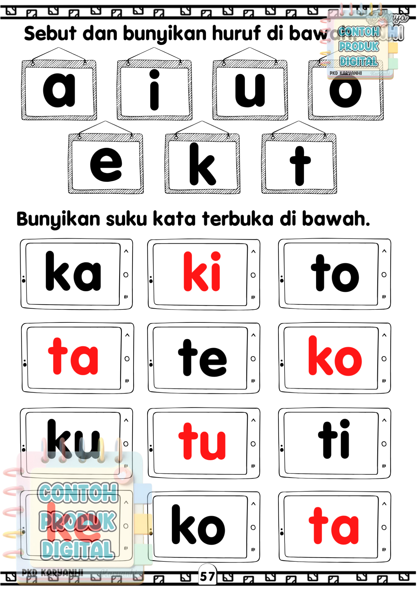 3 Modul Seronok Baca Bersama (Bantu Anak Baca)