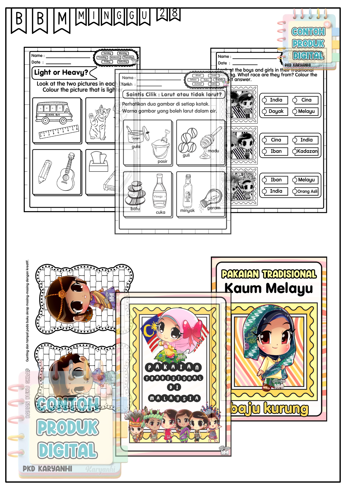 BBM Minggu 28 Pakaian Tradisional KaryaNHI