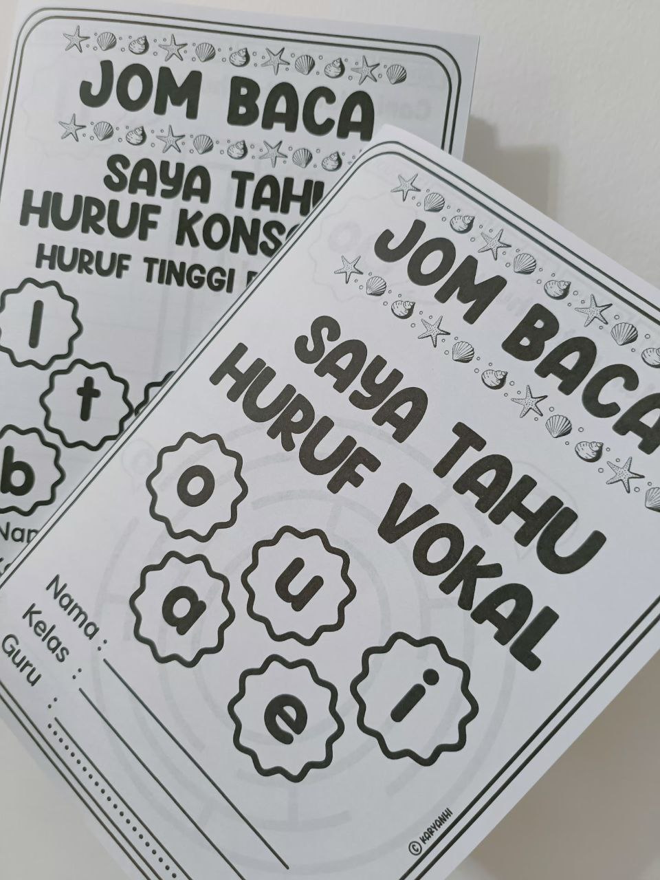 Jom Baca Perkataan kv+kv