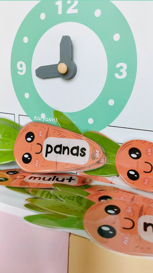 Bahan 1 : Lobak kv+kvk