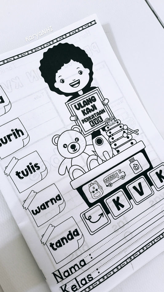 Bahan 33 : Ulang Kaji Perkataan kvk