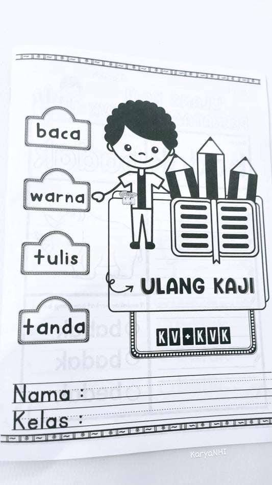 Bahan 35 : Ulang Kaji Perkataan kv+kvk