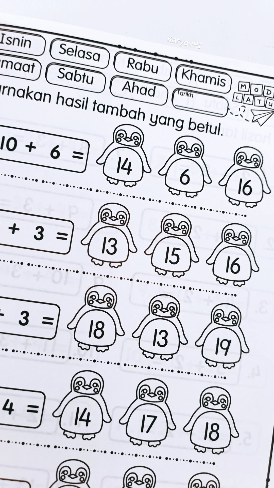 Modul LaTuBah (Latih Tubi Tambah)