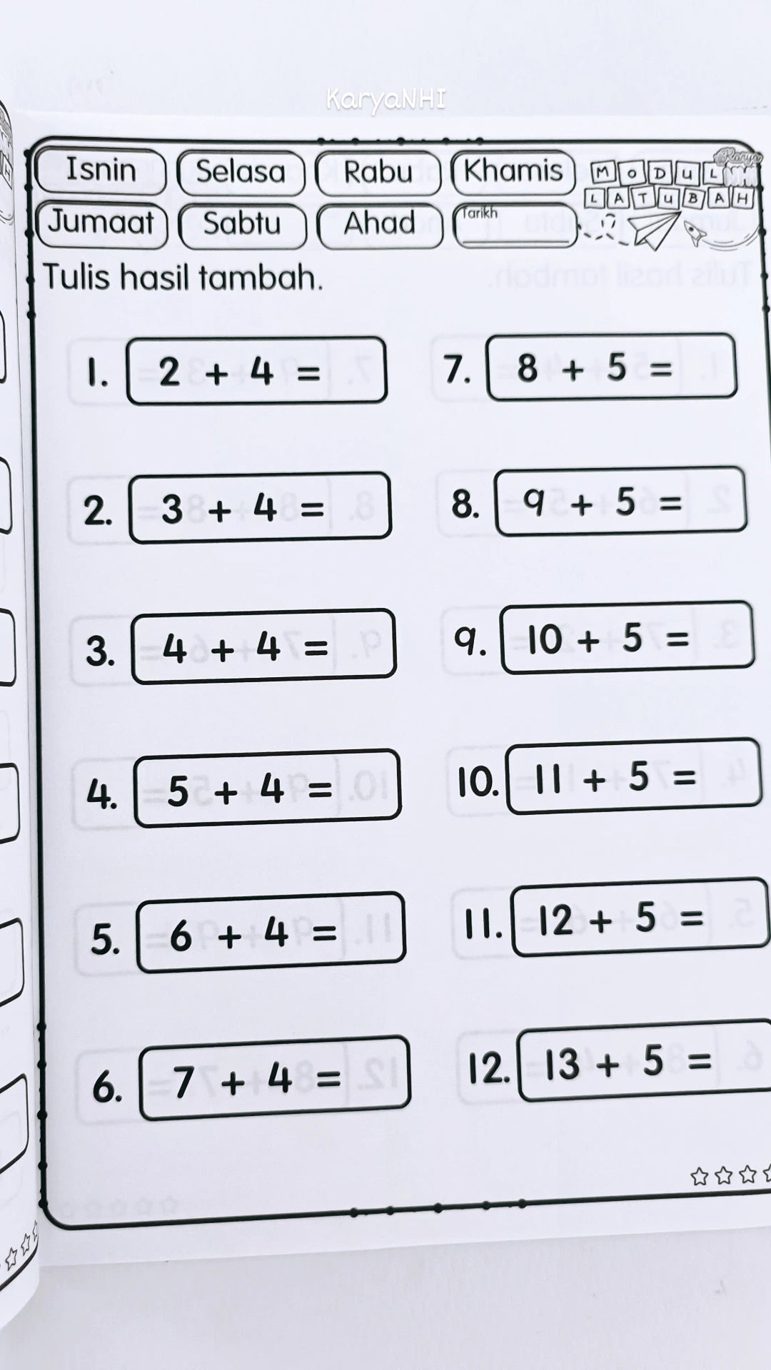 Modul LaTuBah (Latih Tubi Tambah)