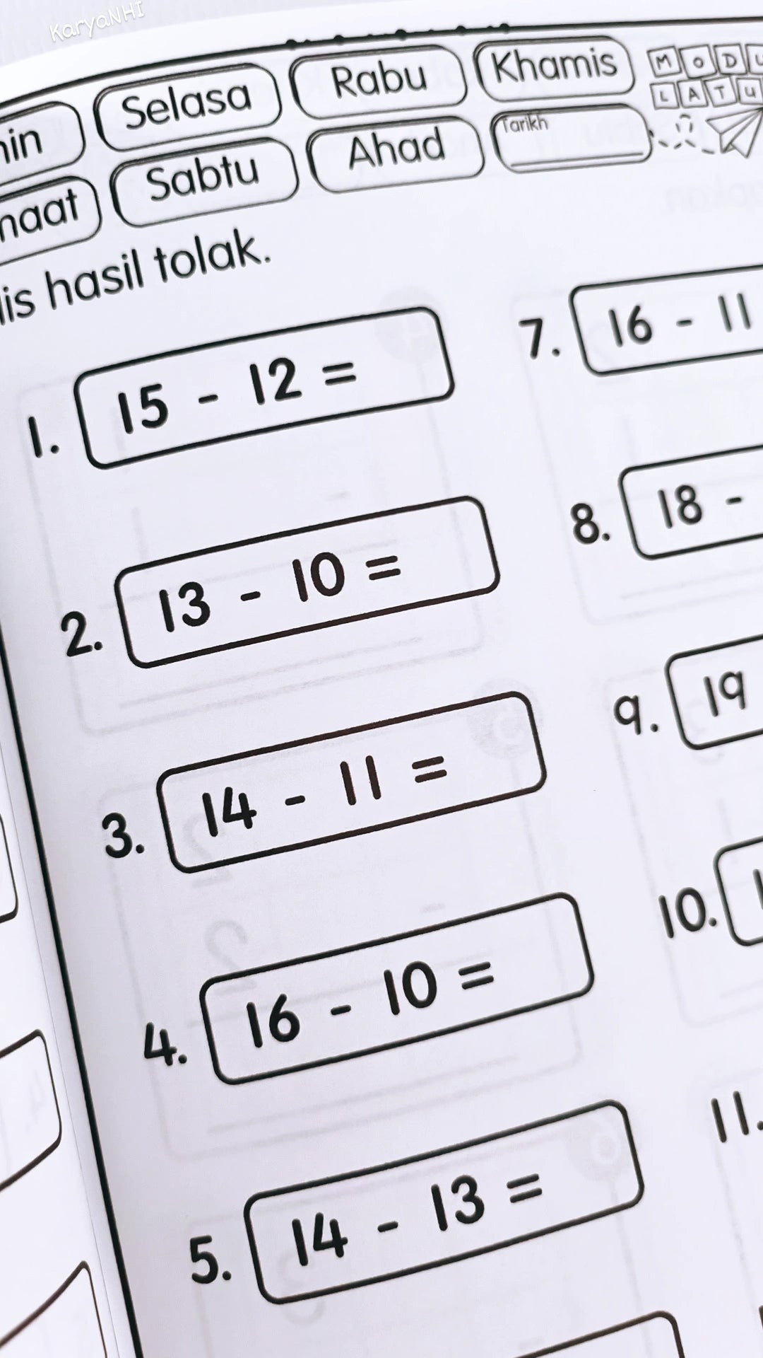 Modul LaTuLak (Latih Tubi Tolak)