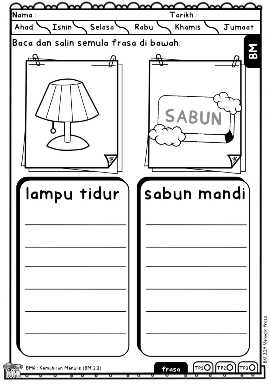 PPPP BM Kemahiran Menulis