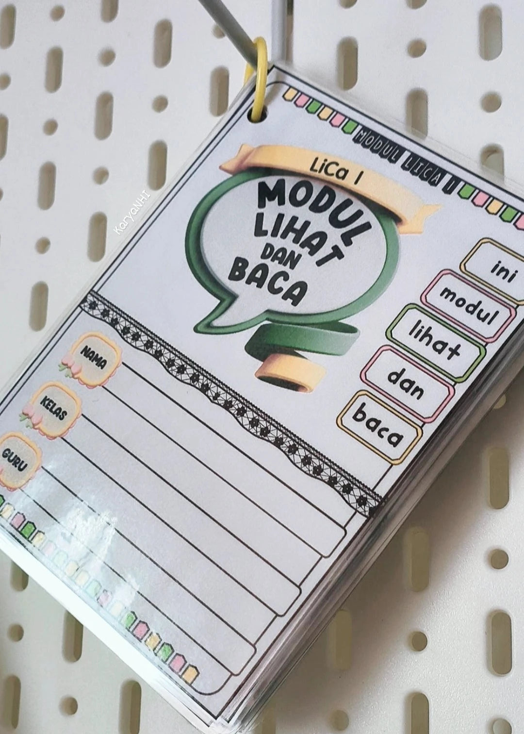 Modul  LiCa 1 (Modul Lihat dan Baca 1)