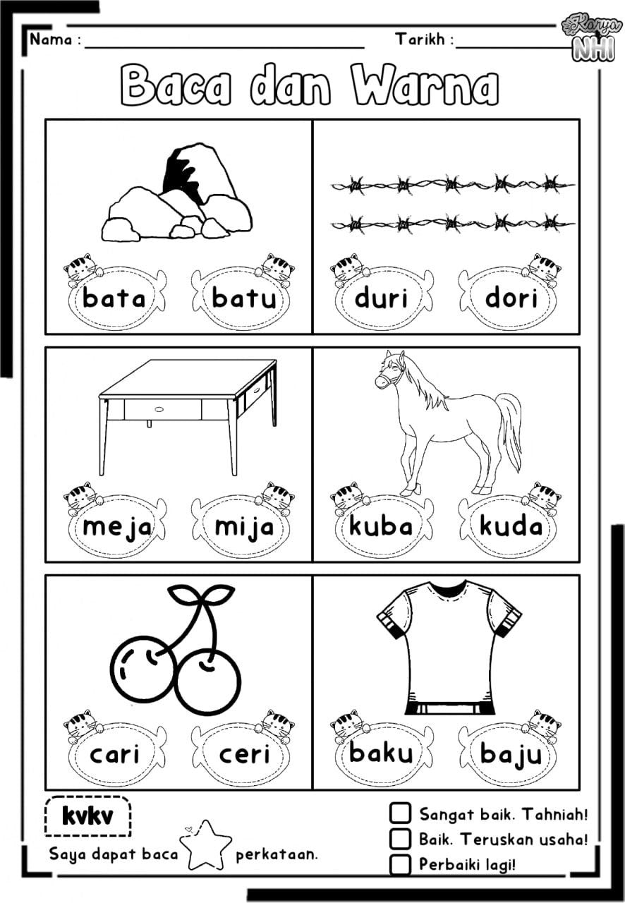 Latihan Cuti Sekolah (KVKV), KaryaNHI