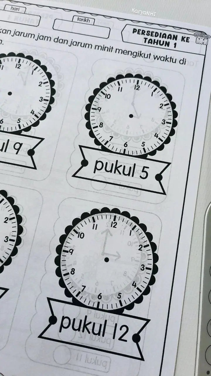 Persediaan ke Tahun 1 (Matematik) KaryaNHI