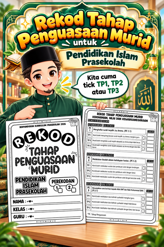 Rekod TPM Pendidikan Islam Prasekolah KaryaNHI