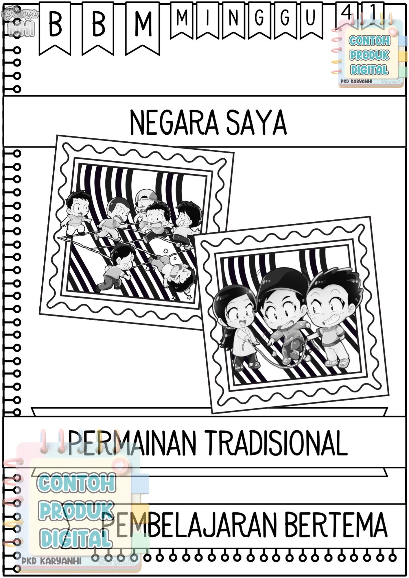 BBM Minggu 41 Permainan Tradisional KaryaNHI