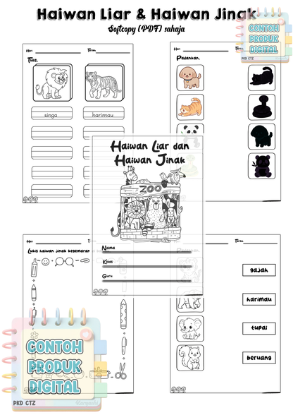 Haiwan Liar dan Haiwan Jinak CTZ