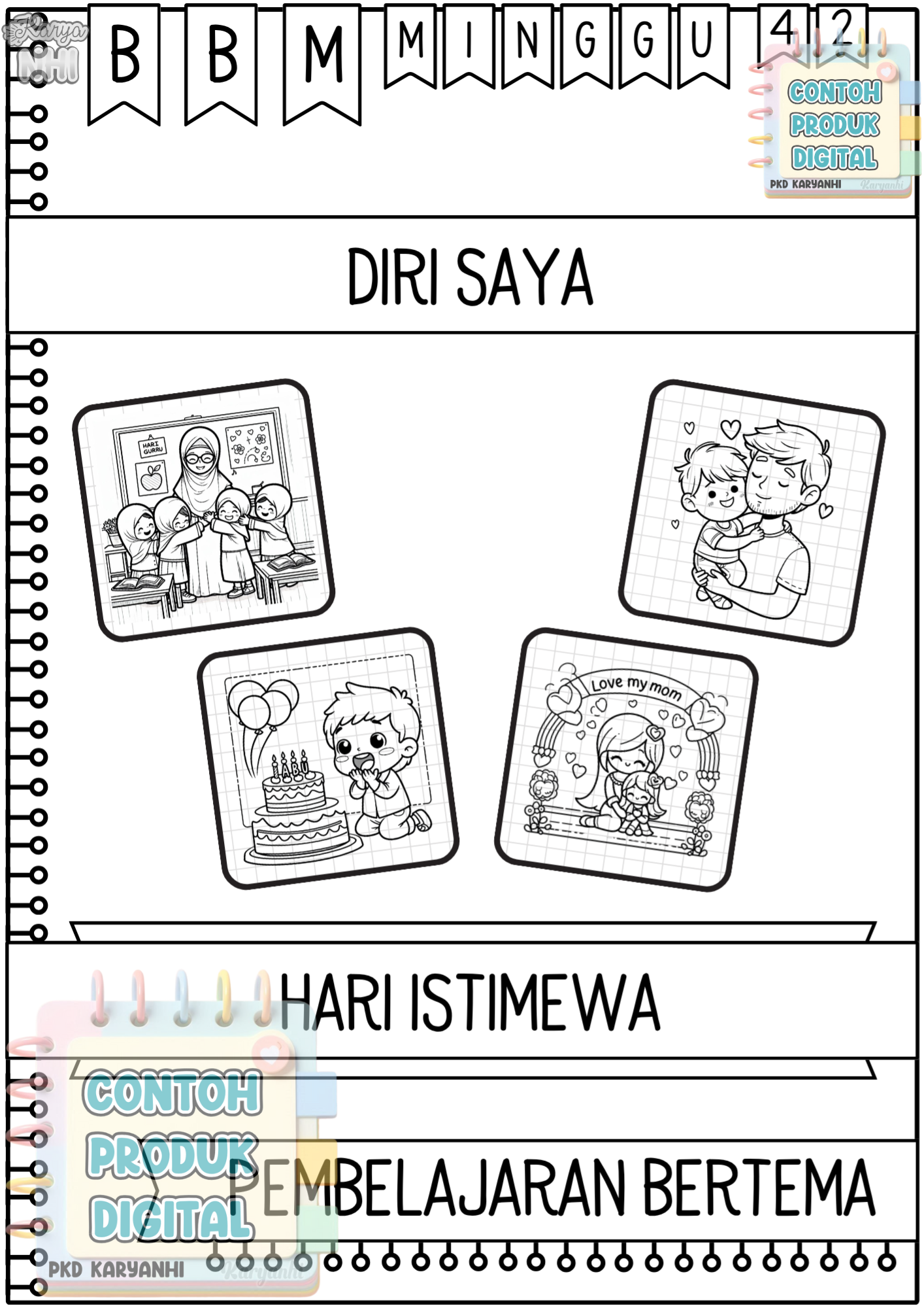 BBM Minggu 42 Hari Istimewa KaryaNHI